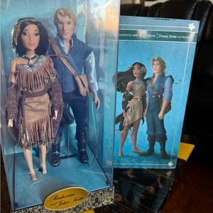 Pocahontas & John Smith Disney Designer Doll